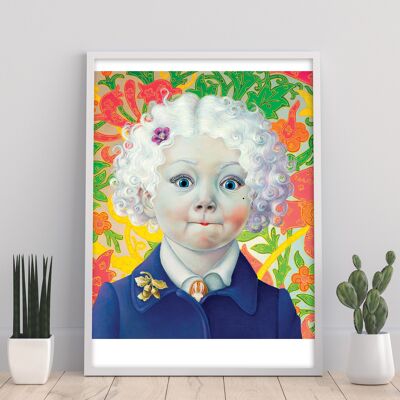 Big Eyes - 11X14” Art Print by Liva Pakalne Fanelli