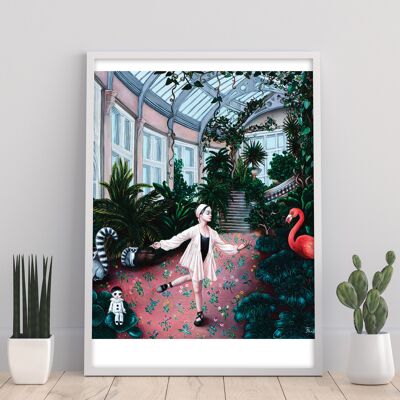 Wintergarten – 11 x 14 Zoll Kunstdruck von Liva Pakalne Fanelli