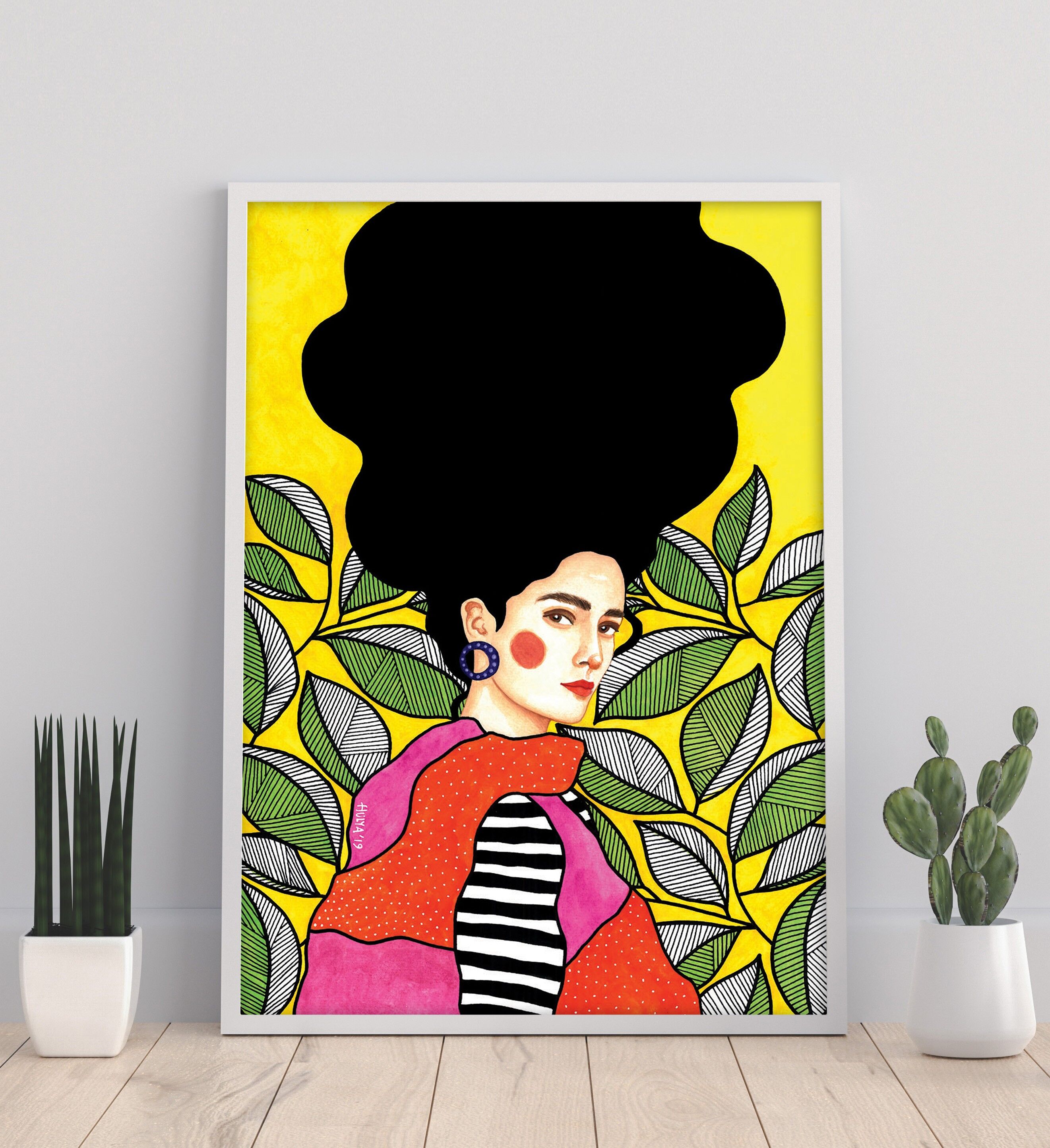 Momento tre - 11X14" Stampa artistica di Hülya Özdemir