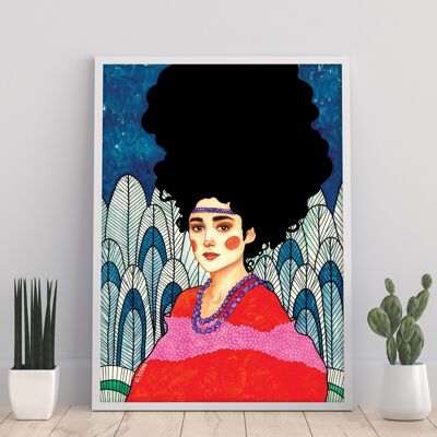 You Feel My Stare - 11X14” Art Print by Hülya Özdemir