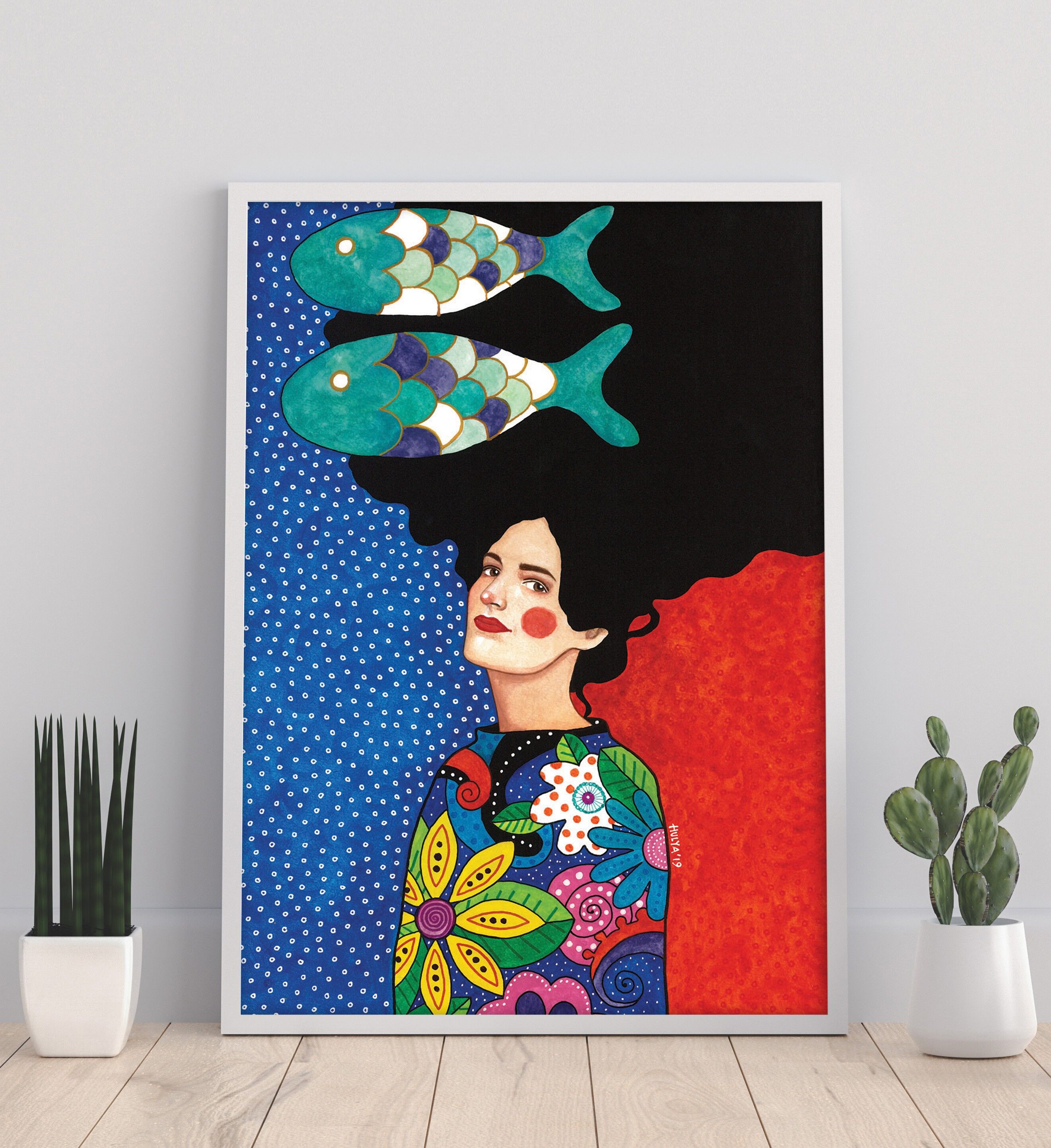 Au passage - 11X14" Art Print par Hülya Özdemir