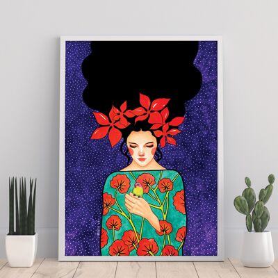 With All My Love - 11X14” Art Print by Hülya Özdemir