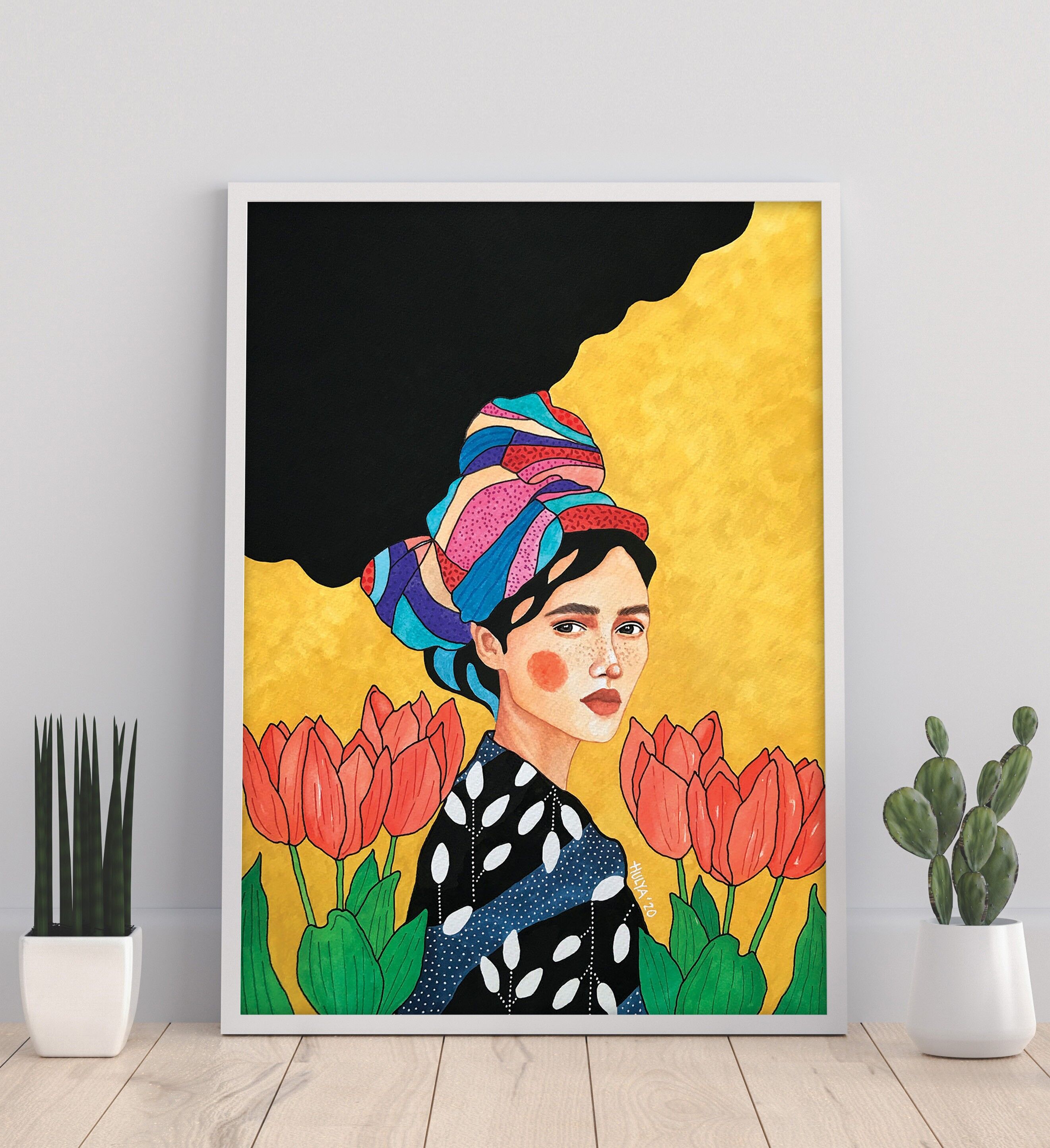 Mentre sei ancora carina 11 x 14" Stampa artistica di Hülya Özdemir