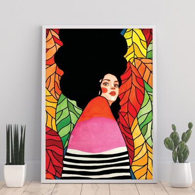 I Am In The Moment - 11X14” Art Print by Hülya Özdemir