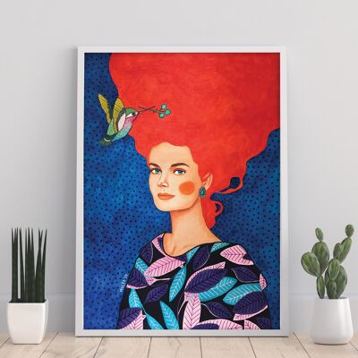 Sound Of A Passing Dream - 11X14” Art Print by Hülya Özdemir