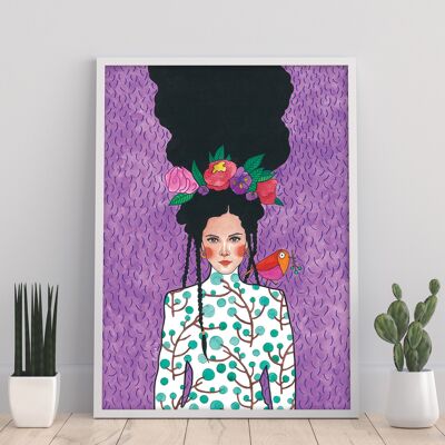 Je t'ai entendu dire - 11X14" Art Print par Hülya Özdemir