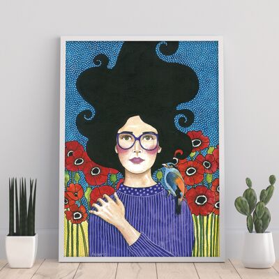 Ich sehe einen neuen Anfang – 11 x 14 Zoll Kunstdruck von Hülya Özdemir