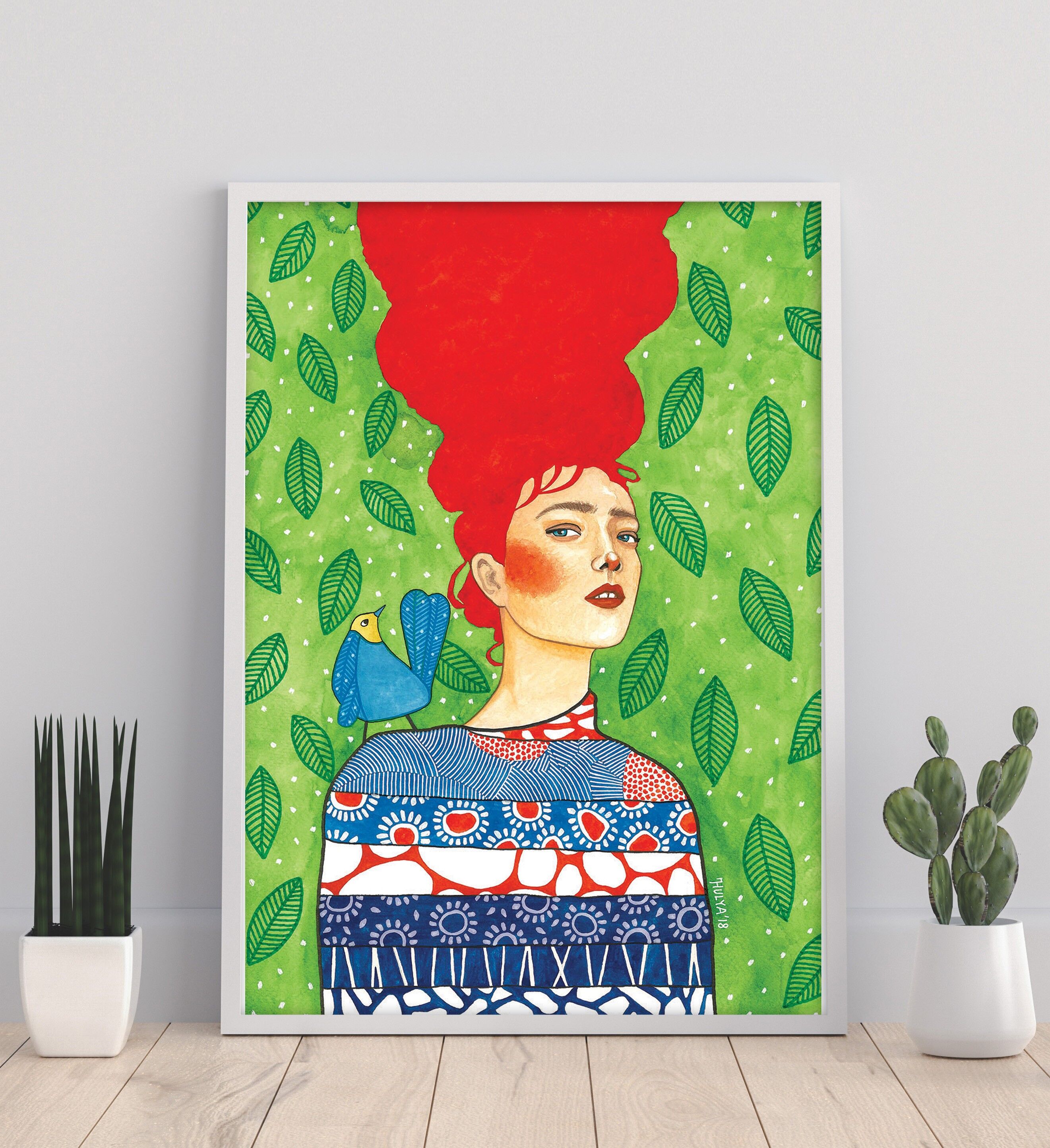 Getterò su un po' di pace della mente - Stampa artistica 11 x 14".