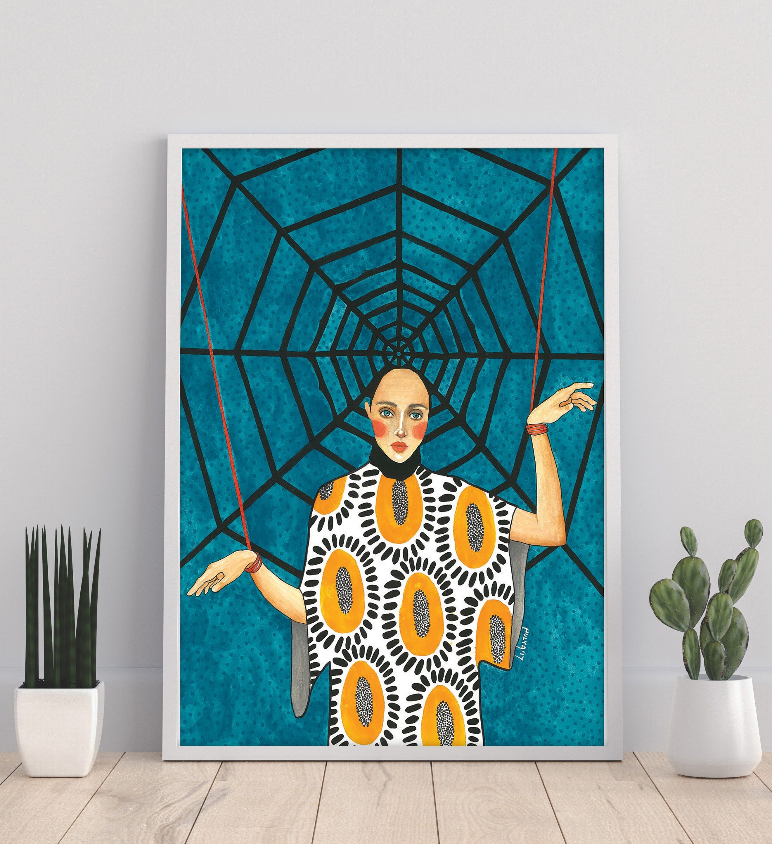 Ignoranza - 11 x 14" stampa d'arte di Hülya Özdemir