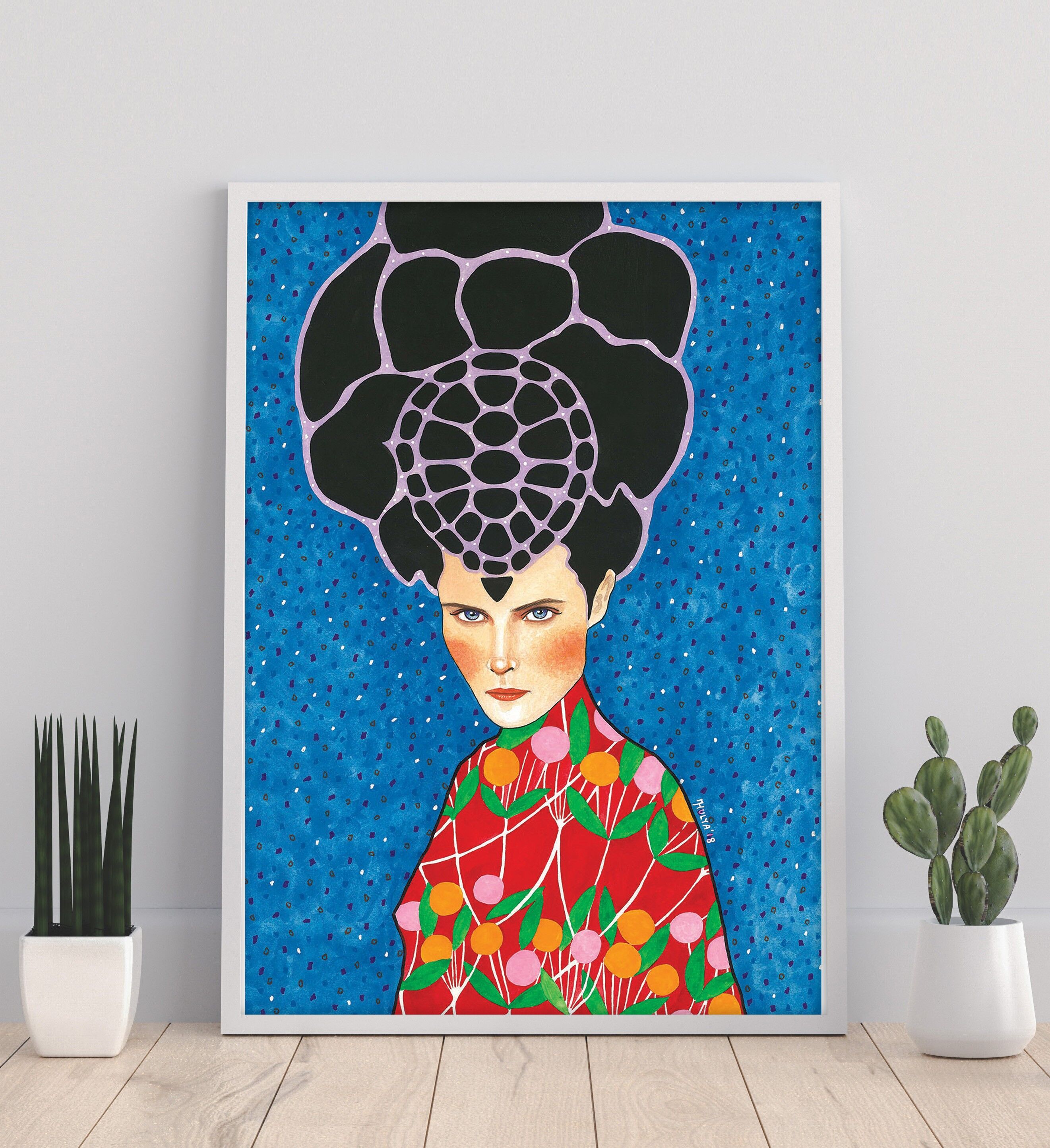 C'est comme si - Impression d'art 11X14" par Hülya Özdemir