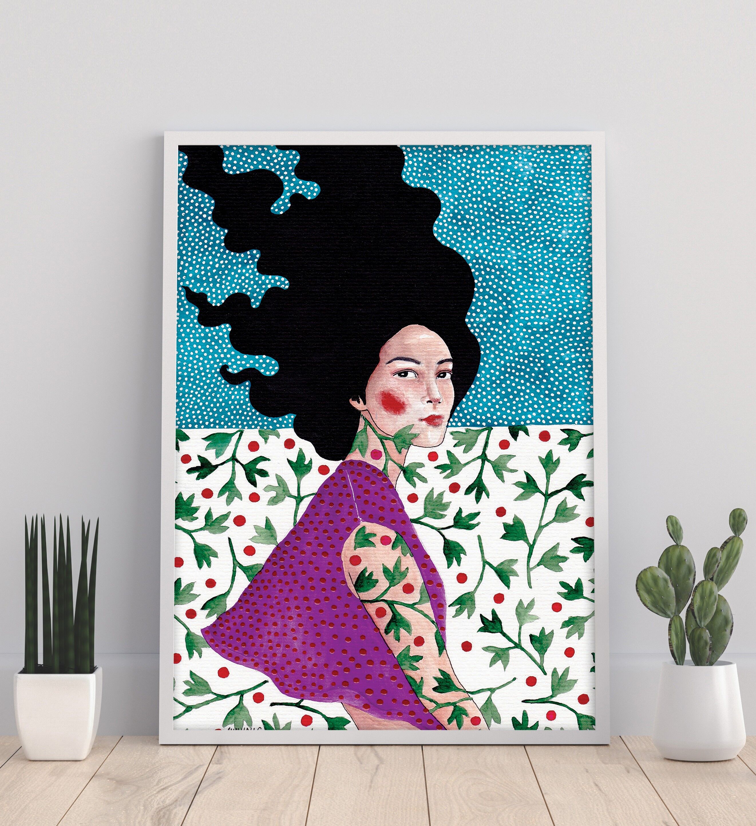 Apri la strada ma sii discreto - Stampa artistica 11 x 14".