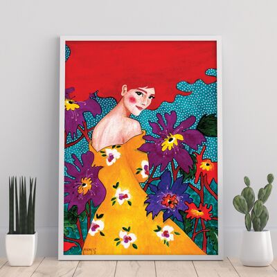 Looking Back Is Bittersweet 11X14” Art Print - Hülya Özdemir