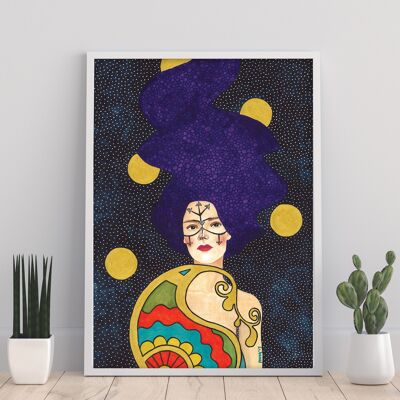 Make A Space For My Body - 11X14” Art Print by Hülya Özdemir