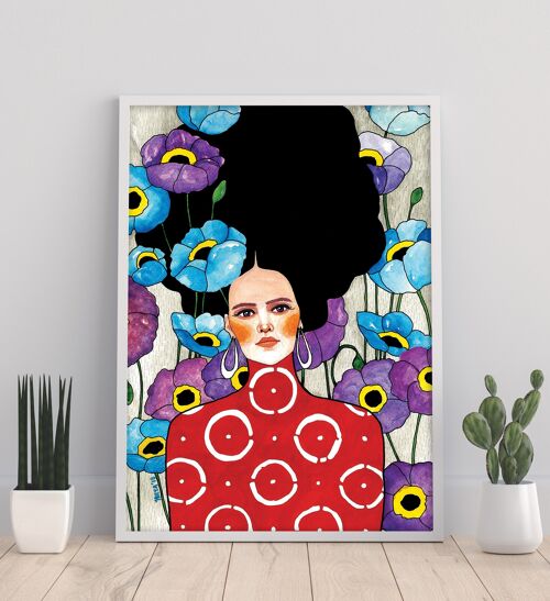 Momentarily - 11X14” Art Print by Hülya Özdemir