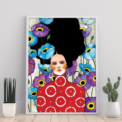 Momentarily - 11X14” Art Print by Hülya Özdemir