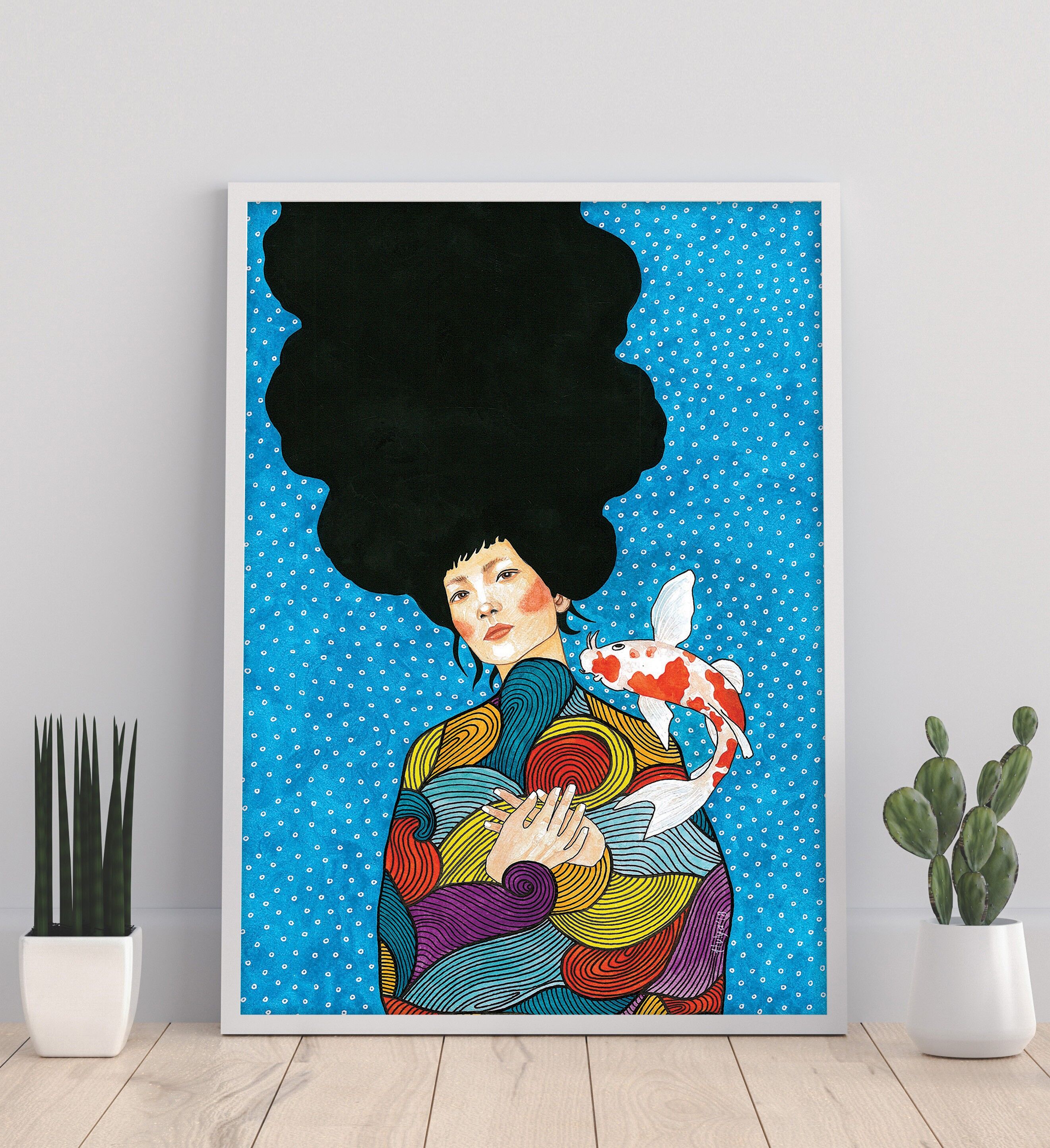 Mai deluderti - 11 x 14" stampa artistica di Hülya Özdemir