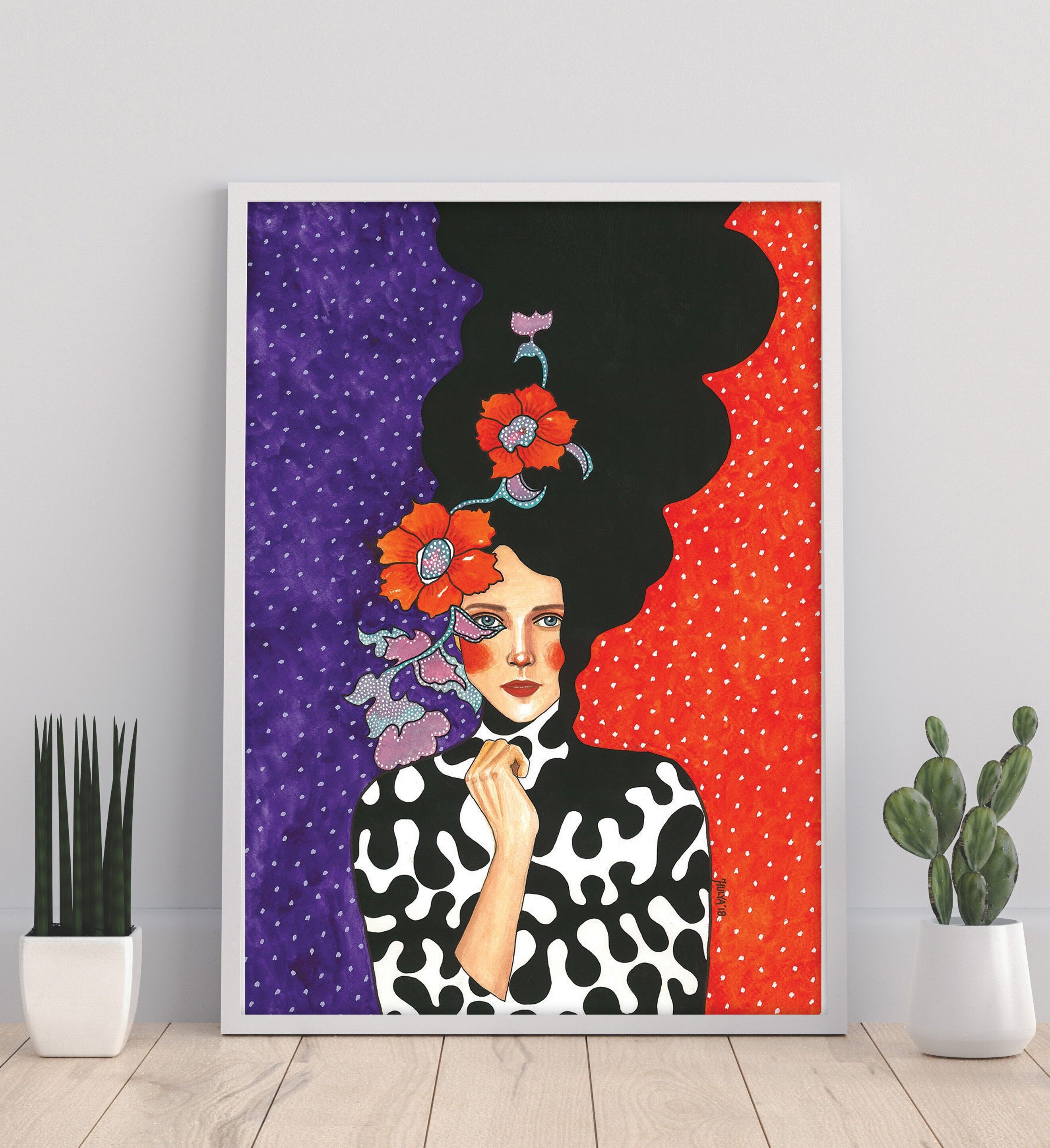 Seasons Change And I Transform - 11X14” Art Print