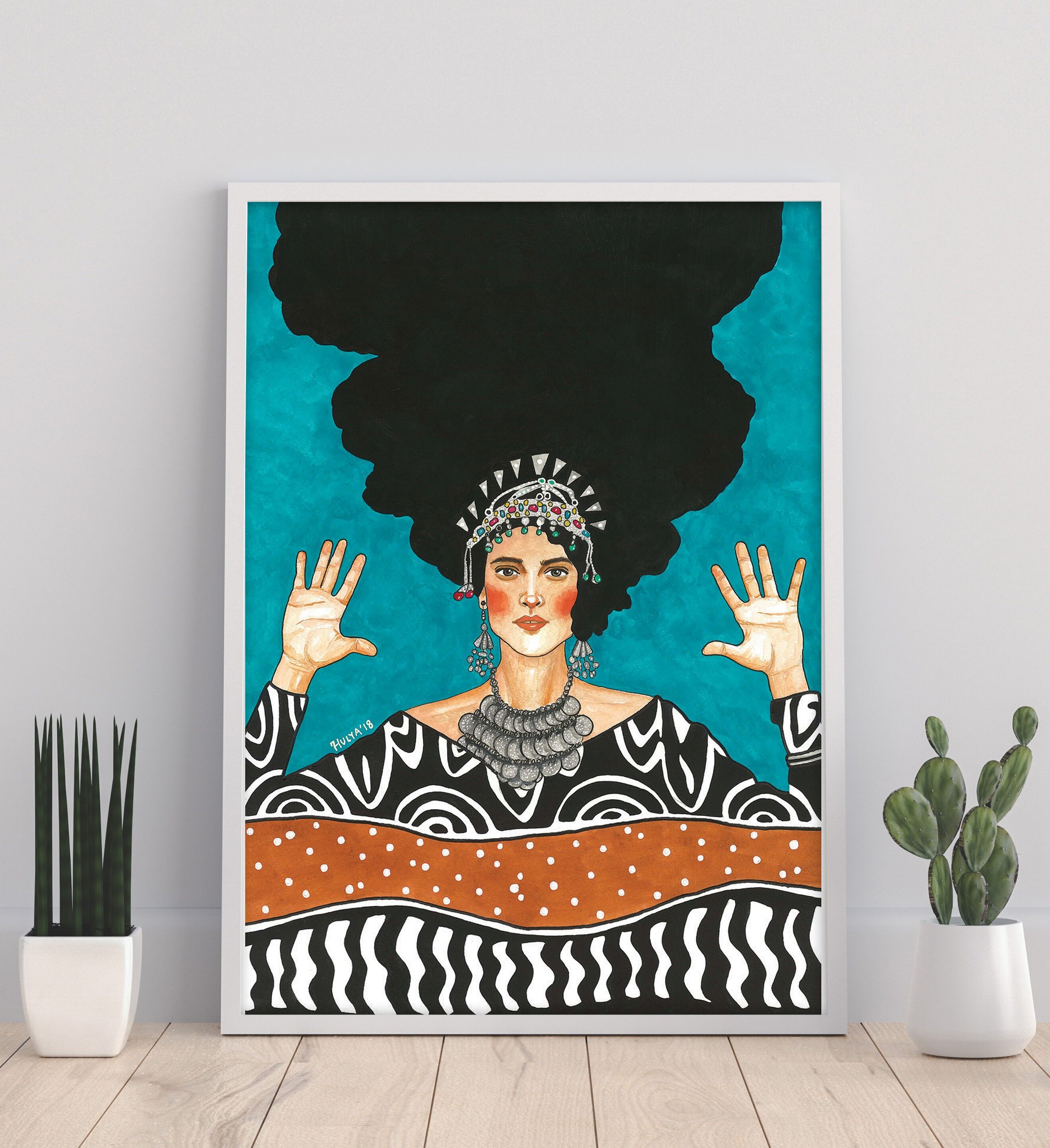 Shecharhoret - 11X14" Lámina de Hülya Özdemir