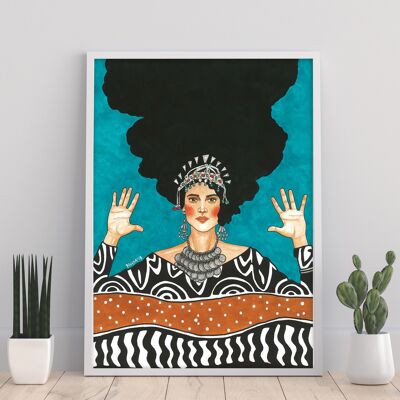 Shecharhoret - 11X14” Art Print by Hülya Özdemir