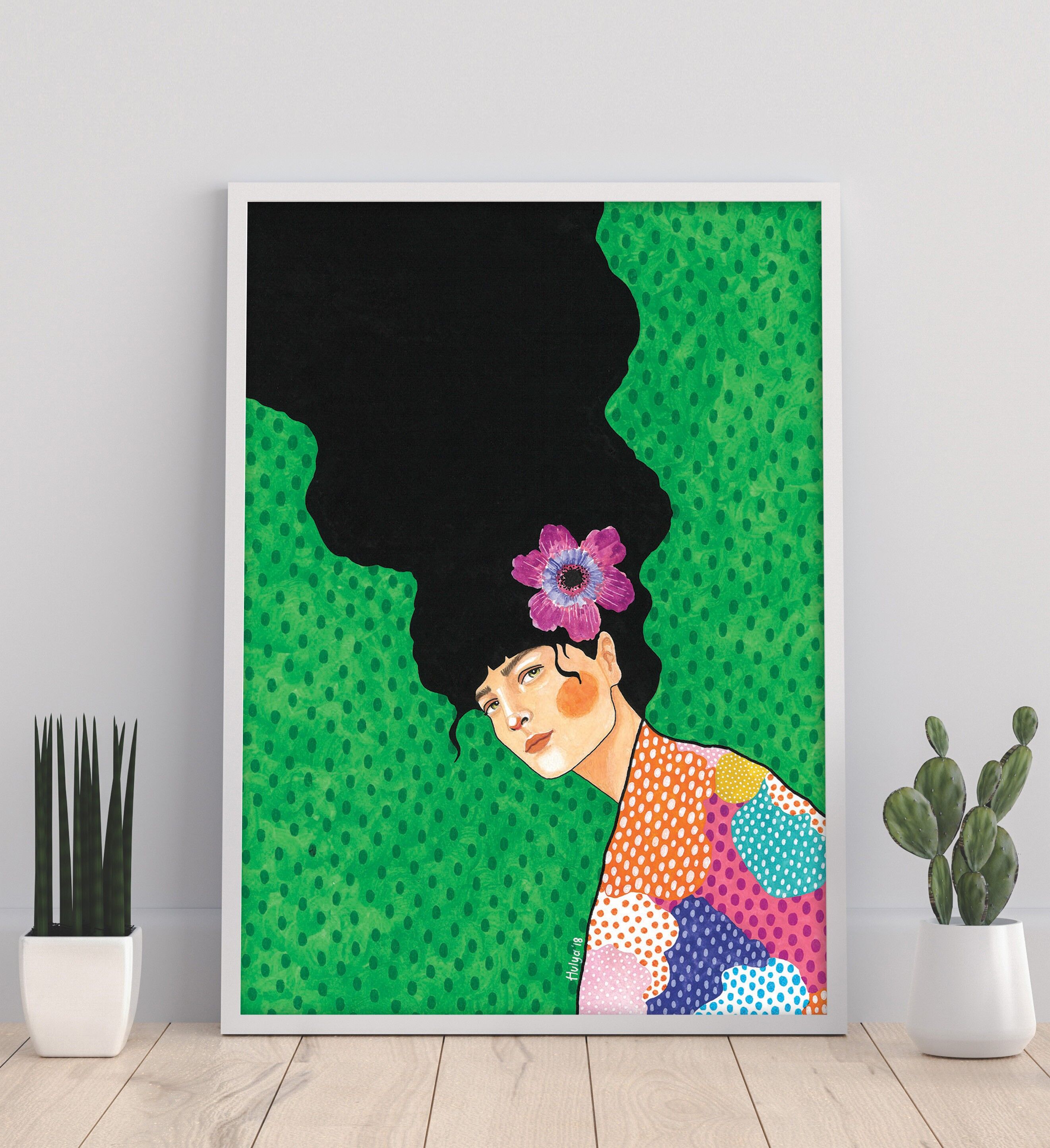 Qualcosa da ricordare - 11 x 14" stampa artistica di Hülya Özdemir