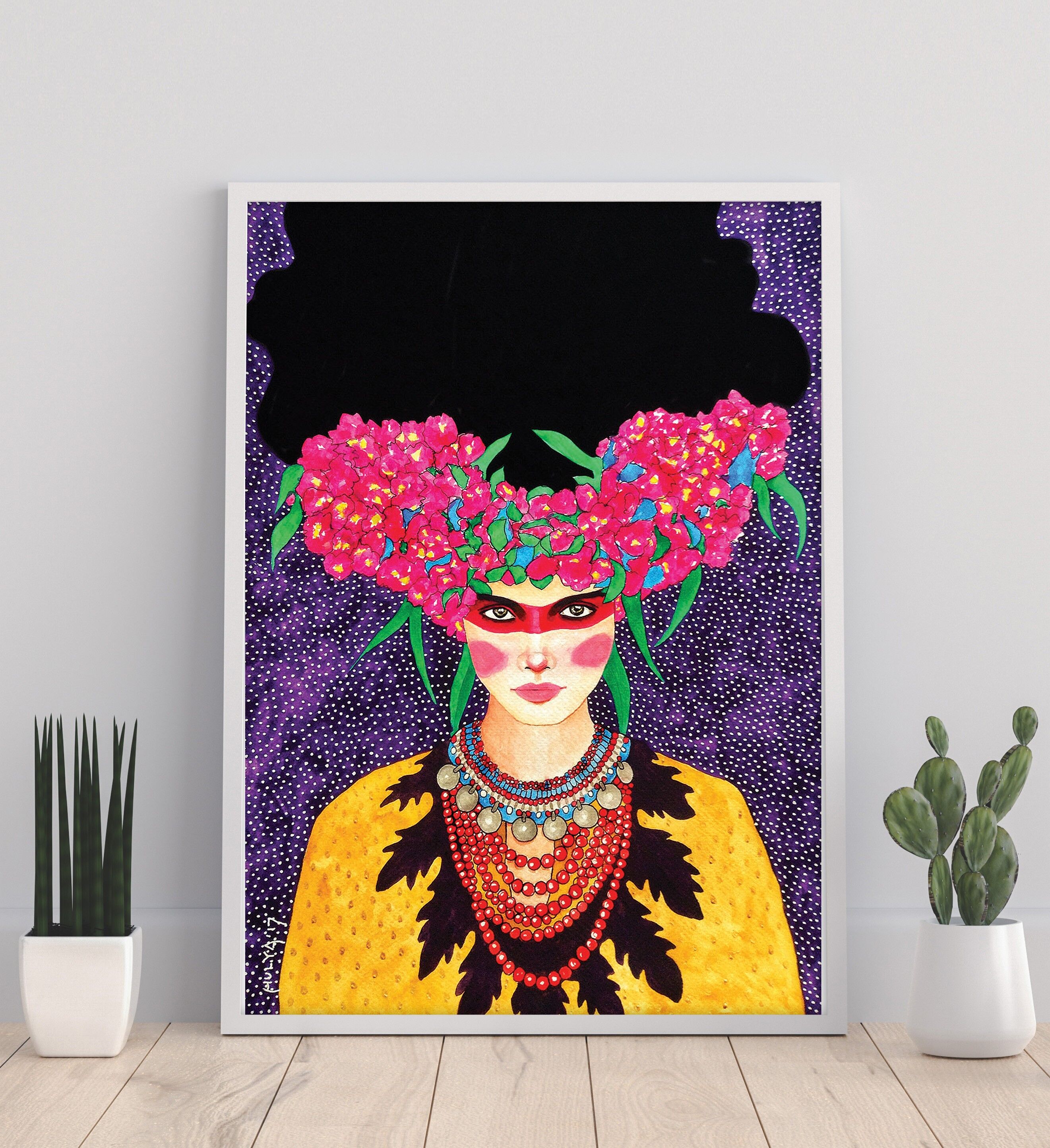 Take Over – 11X14” Kunstdruck von Hülya Özdemir