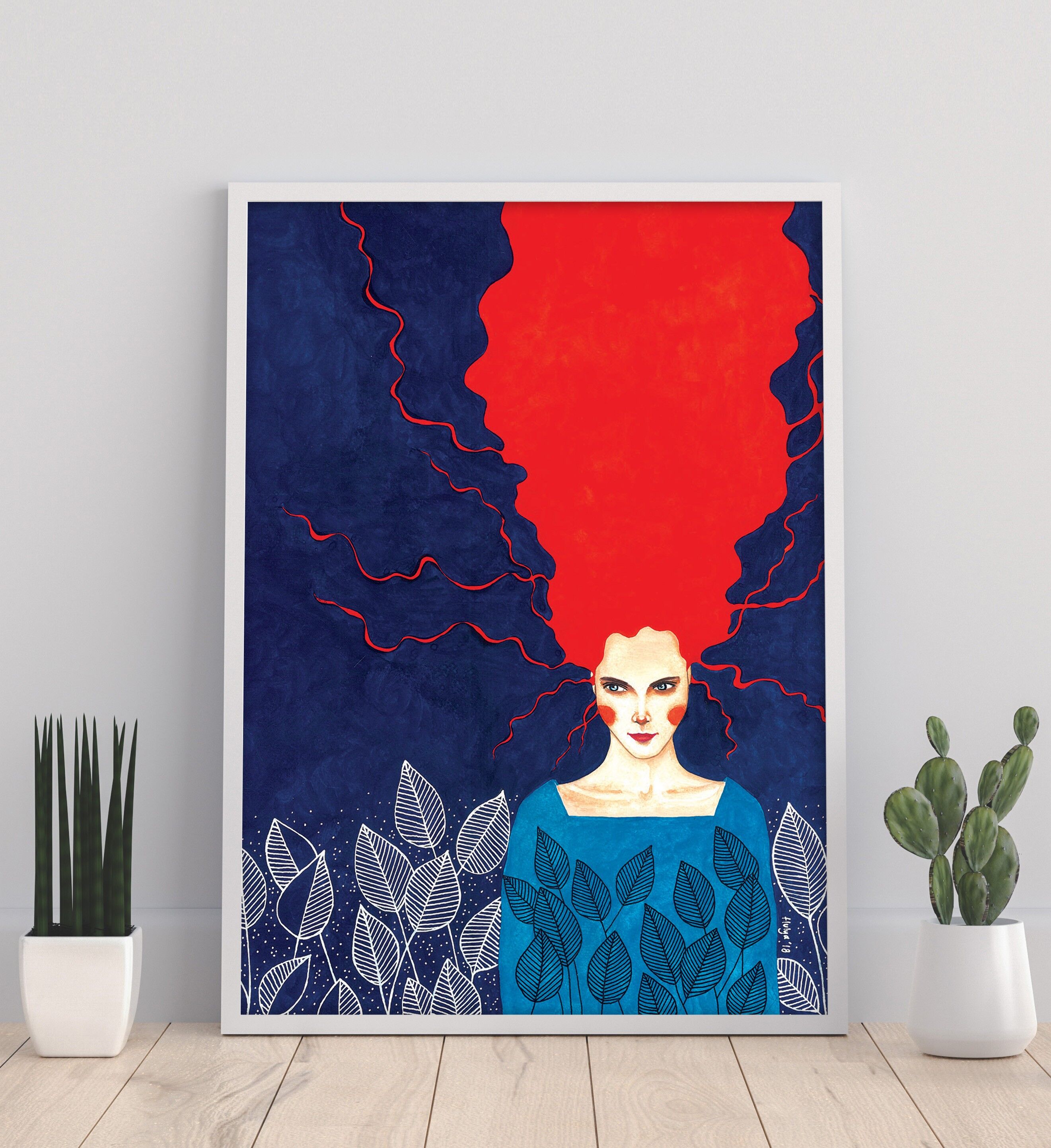 In The Eleventh Hour - 11X14” Art Print by Hülya Özdemir