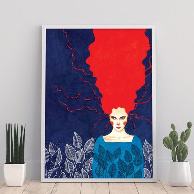 Dans la onzième heure - 11X14" Art Print par Hülya Özdemir