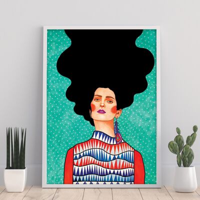 Au-delà de moi - 11X14" Art Print par Hülya Özdemir