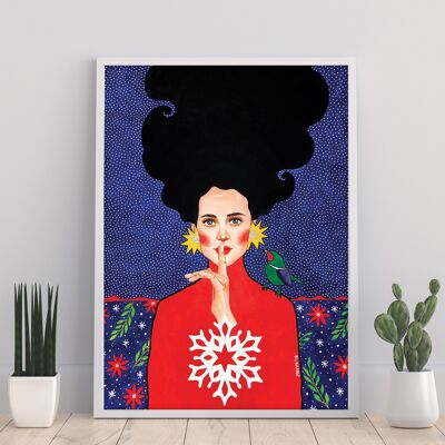 Je préfère le son de toi -11X14" Art Print par Hülya Özdemir