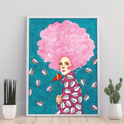 Whisper - 11X14” Art Print by Hülya Özdemir