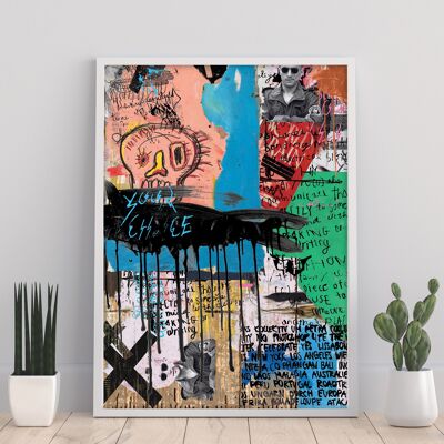 A Lower Eastside Memory - 11X14” Art Print by PinkPankPunk