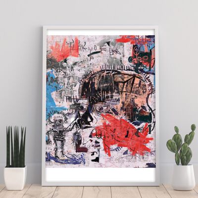 Basquiat Style I - 11X14" Kunstdruck von PinkPankPunk