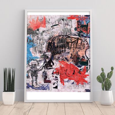 Basquiat Style I - 11X14” Art Print by PinkPankPunk