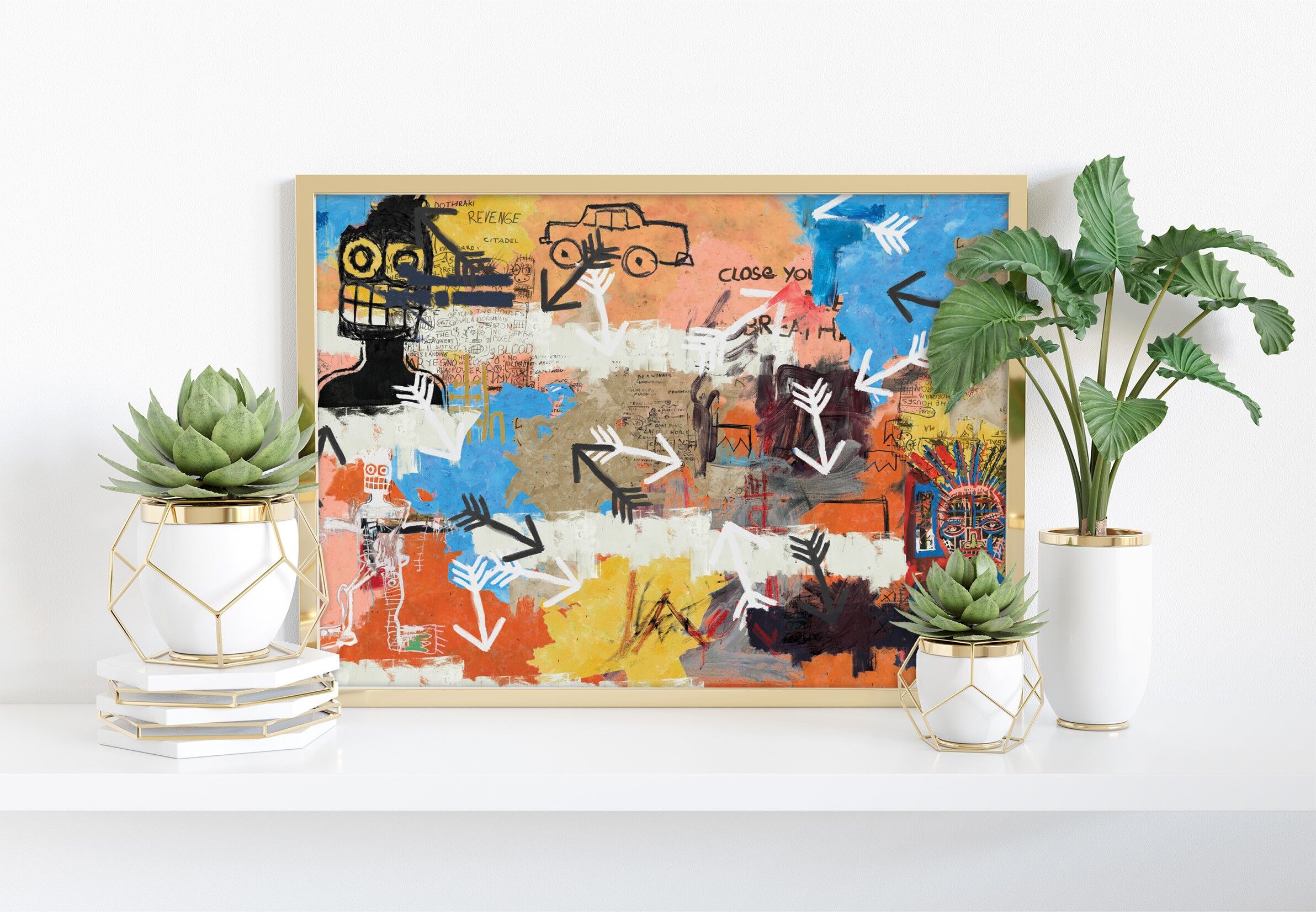 Arrows Pointed At You - 11X14” Art Print by PinkPankPunk