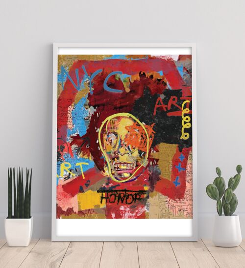 Basquiat The One - 11X14” Art Print by PinkPankPunk