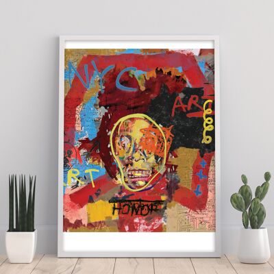 Basquiat The One - 11X14” Art Print by PinkPankPunk
