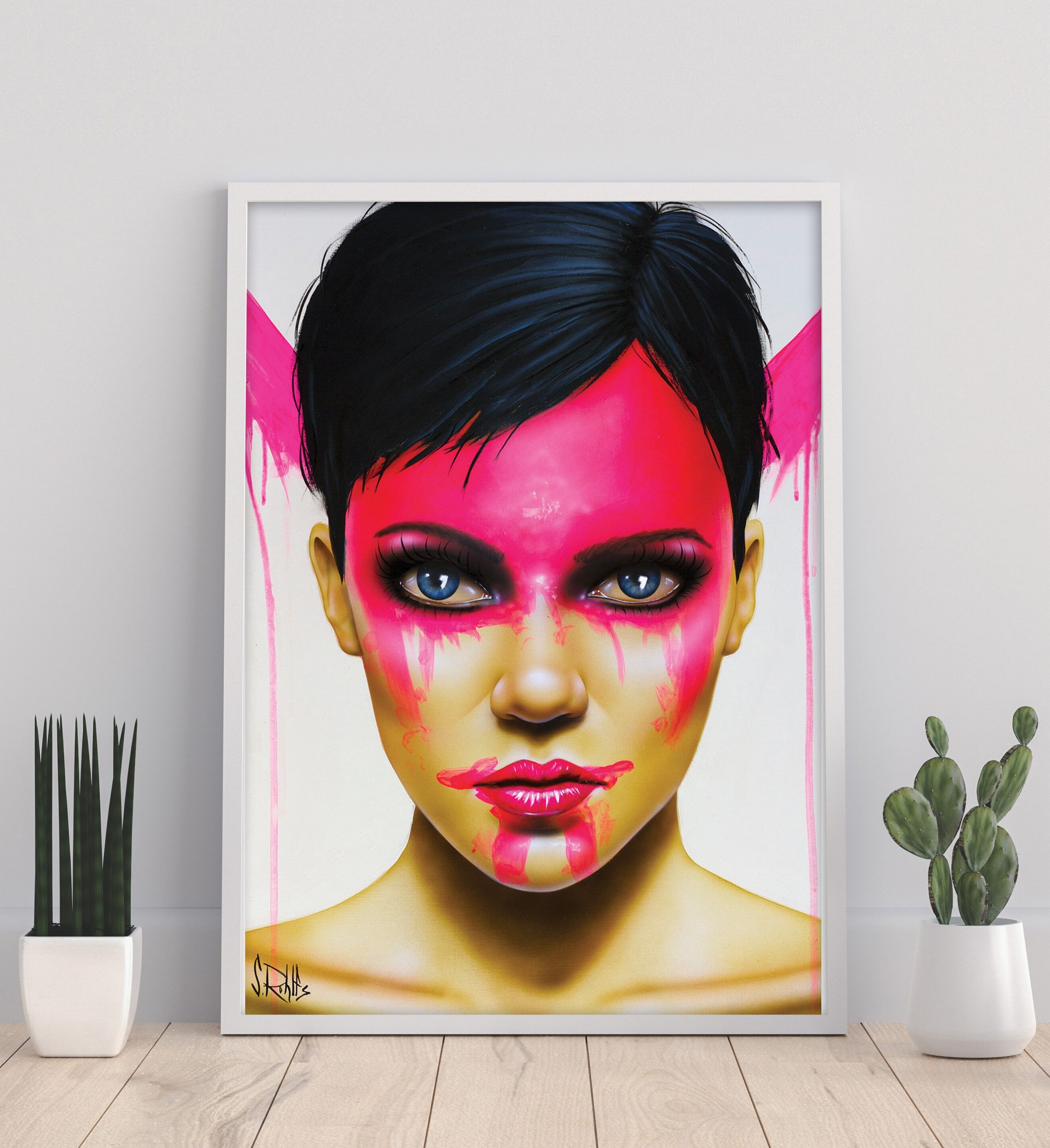 Affronta il giorno - 11 x 14" stampa artistica di Scott Rohlfs