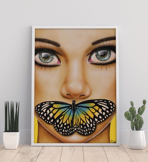 Butterfly Thoughts - 11X14” Art Print by Scott Rohlfs