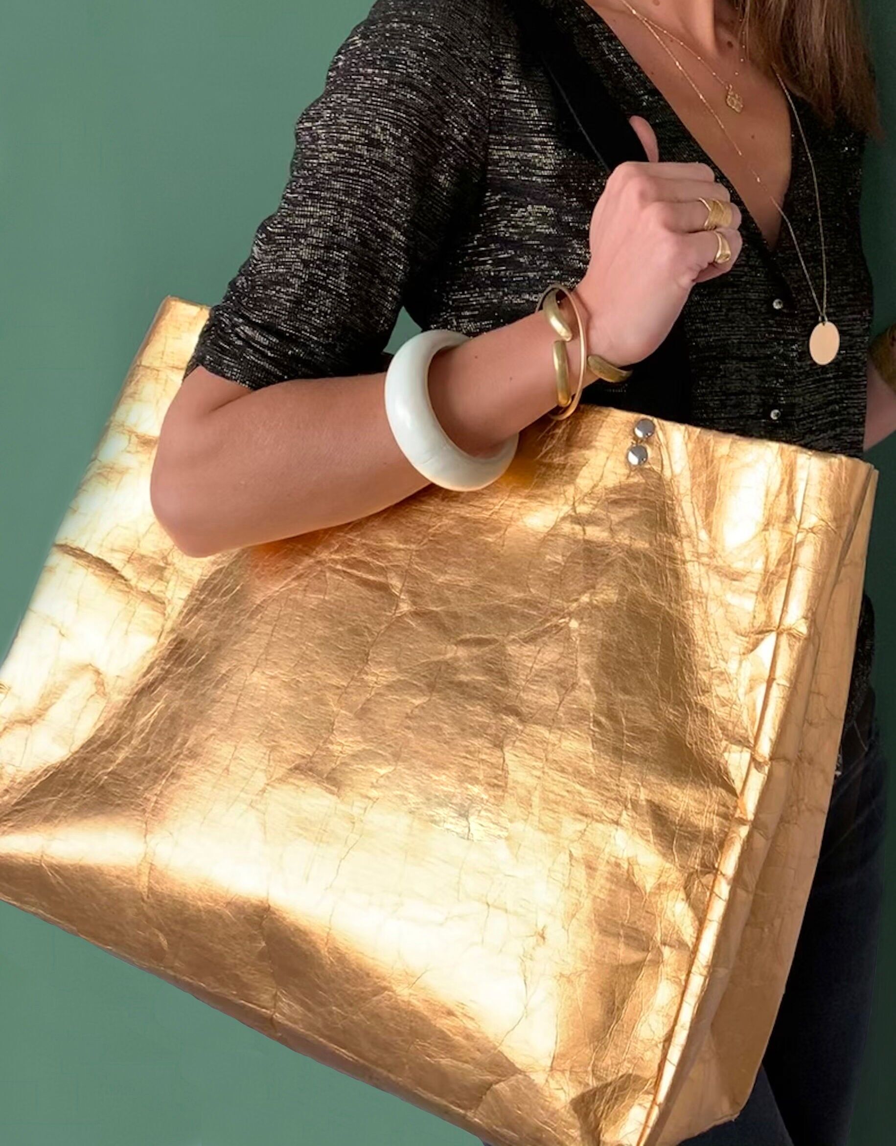 Tragetasche – Rohgold