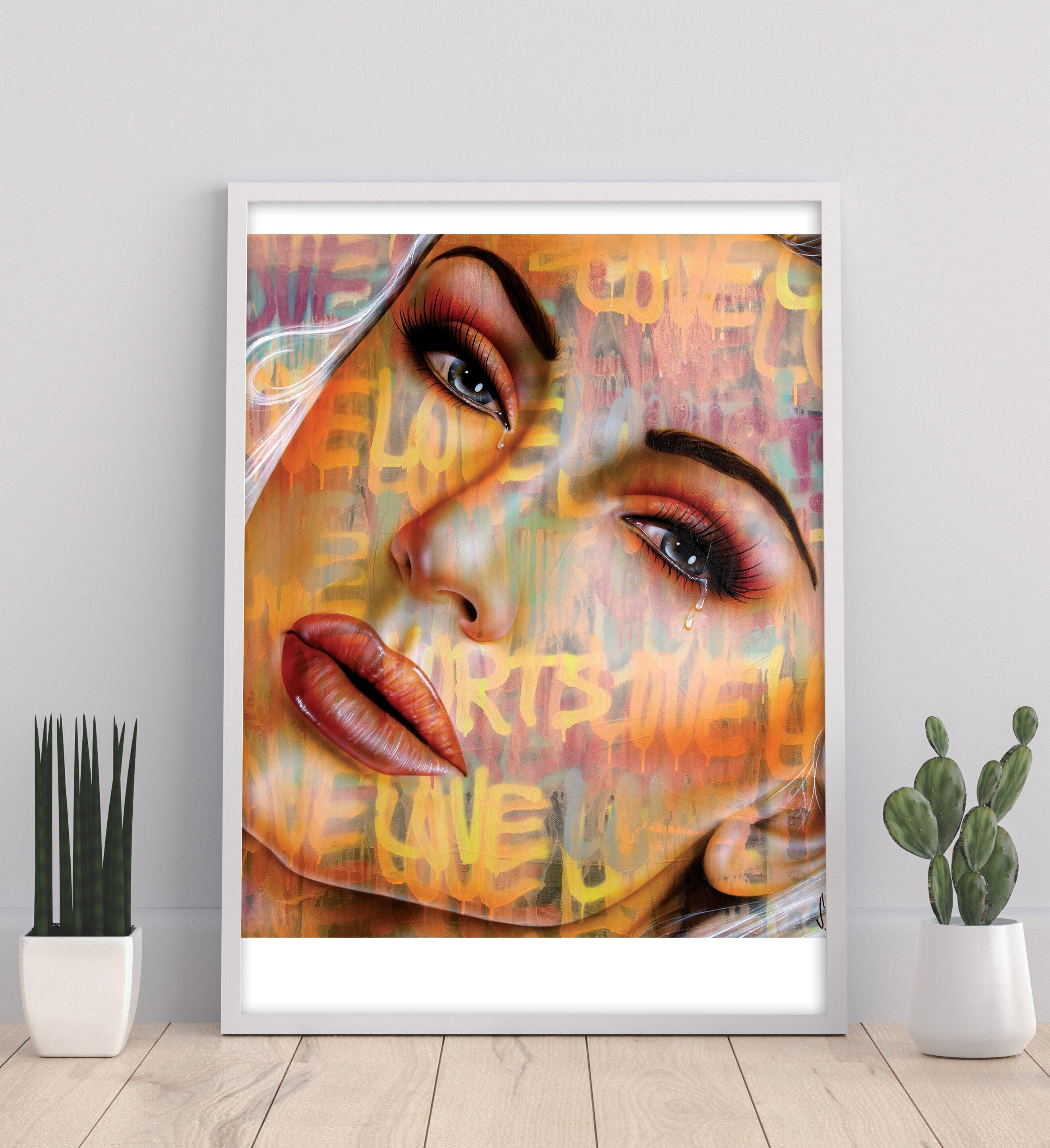 L'amore fa male #2 - 11X14" Stampa artistica di Scott Rohlfs