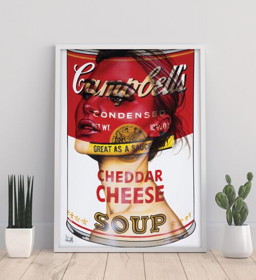 Cheddar Cheese - 11X14” Art Print by Scott Rohlfs