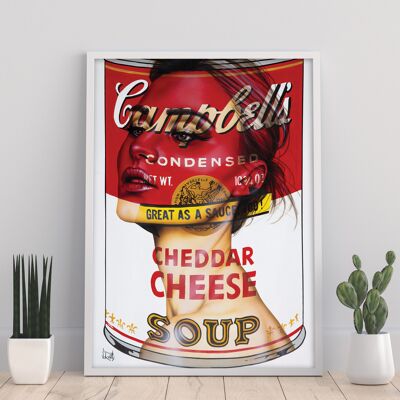 Cheddar Cheese - 11X14” Art Print by Scott Rohlfs