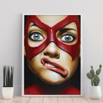 Crooked Smile - 11X14" Art Print par Scott Rohlfs