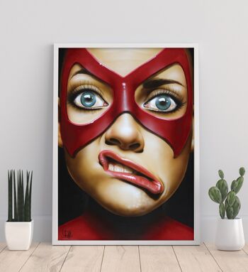 Crooked Smile - 11X14" Art Print par Scott Rohlfs