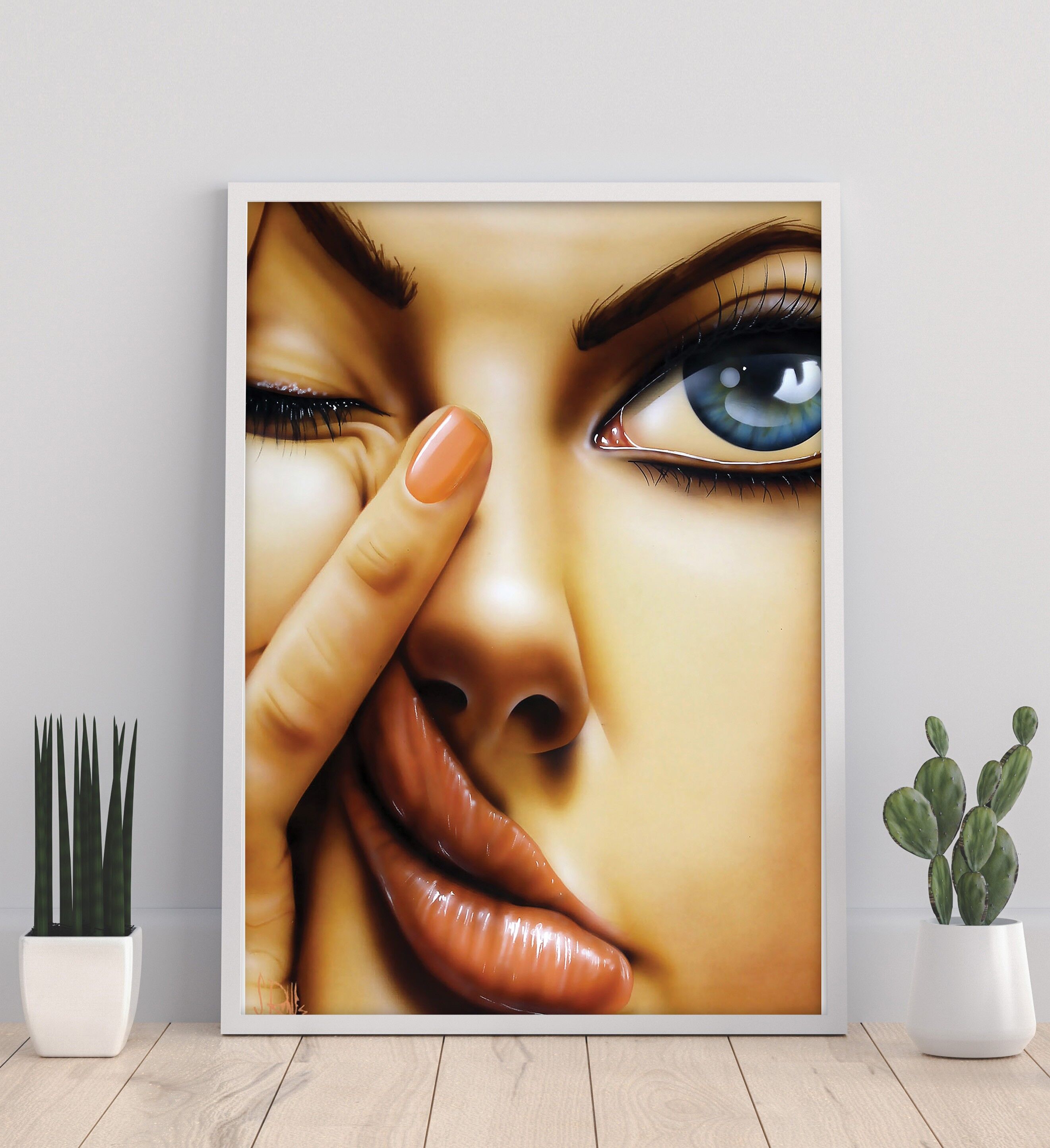 Sveglio troppo a lungo - 11 x 14" stampa d'arte di Scott Rohlfs