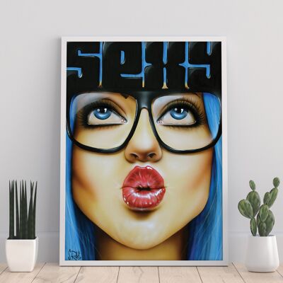 Visage de canard - 11X14" Art Print par Scott Rohlfs