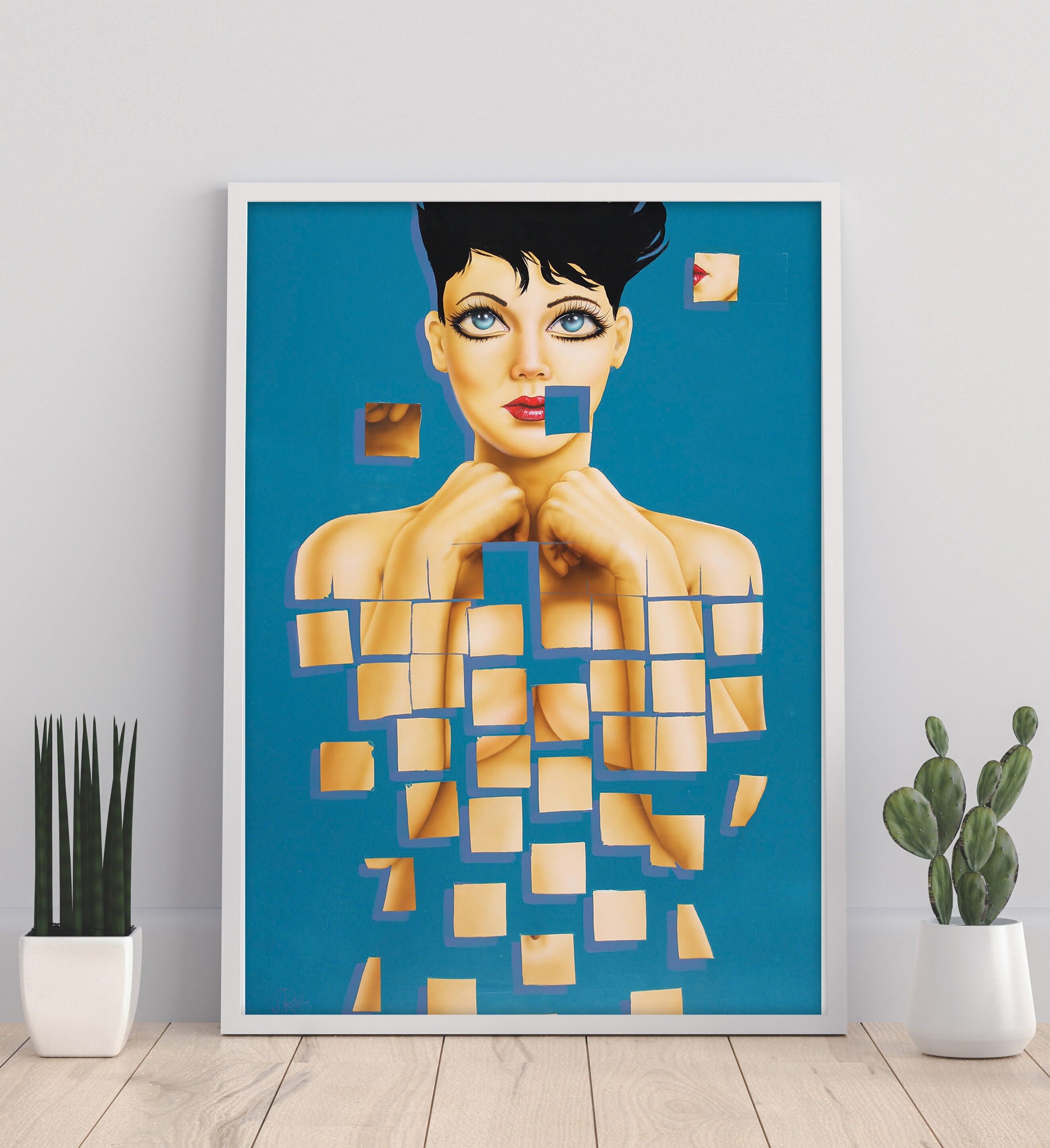 Fall to Pieces - 11X14" Stampa artistica di Scott Rohlfs