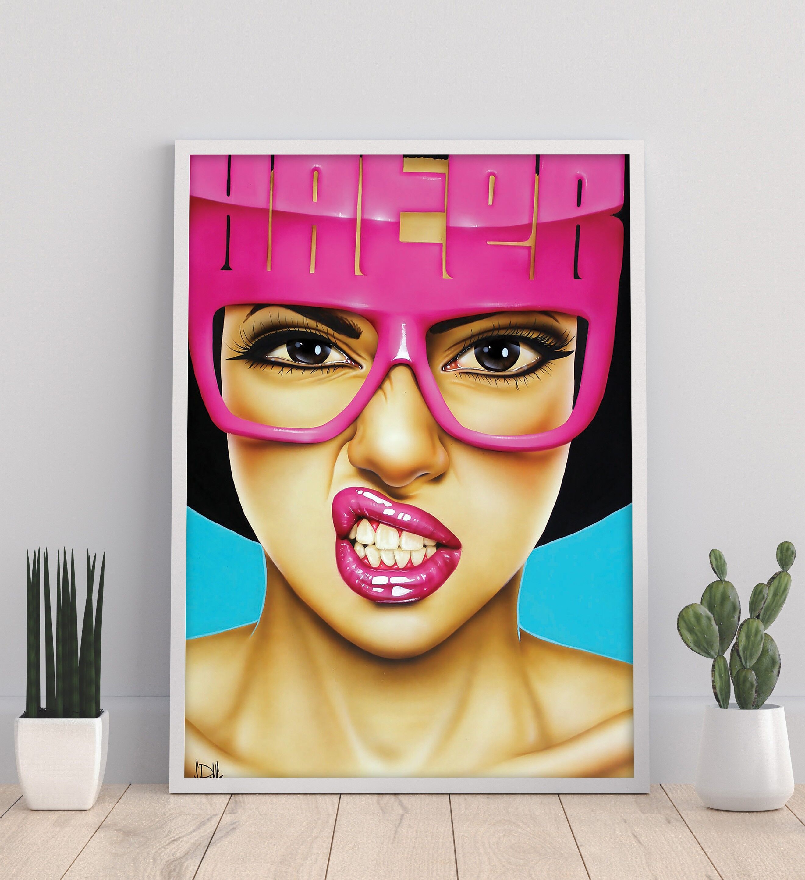 Hasser werden hassen – 11 x 14 Zoll Kunstdruck von Scott Rohlfs