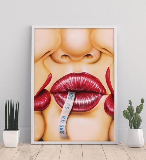 Kisses - 11X14” Art Print by Scott Rohlfs