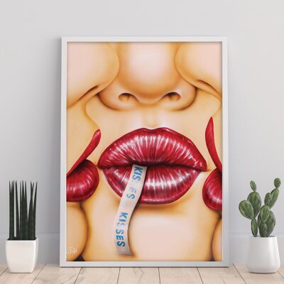 Bisous - 11X14" Art Print par Scott Rohlfs